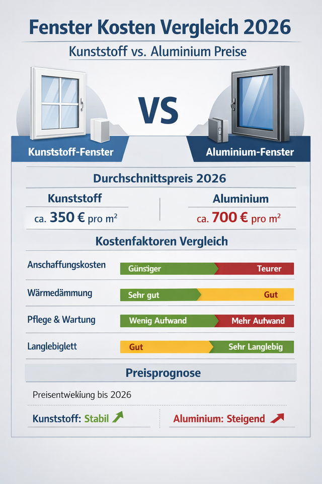 Fenster Kosten Vergleich 2026