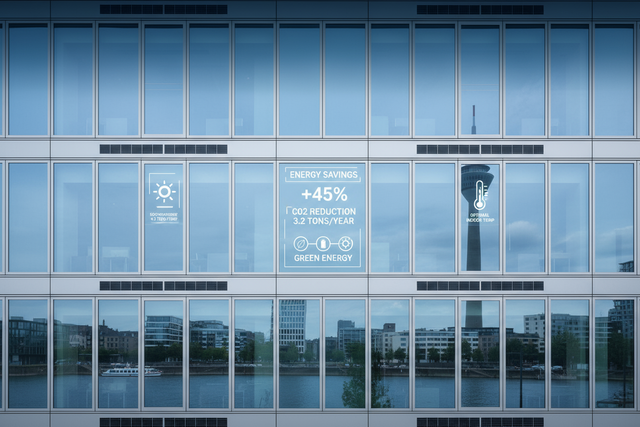 Smart Windows in Düsseldorf: Wie intelligente Fenster Ihre Energiekosten halbieren und den Wohnkomfort verdoppeln